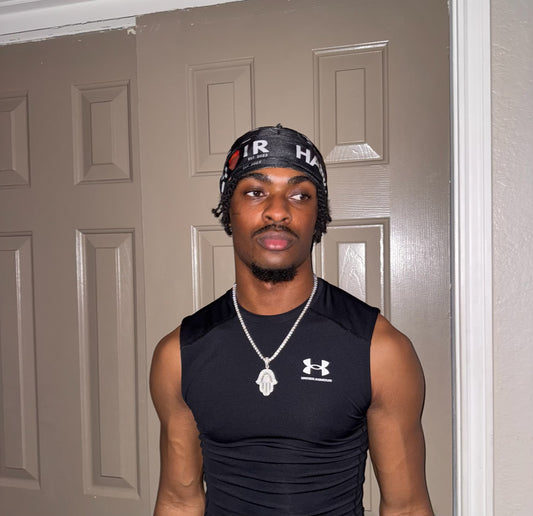 Blk & White Durag