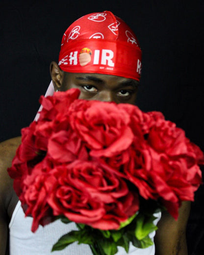 Limited Edition Red & White Durag